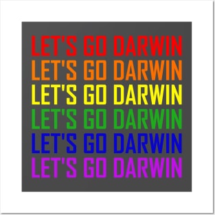 Let's Go Darwin. Posters and Art